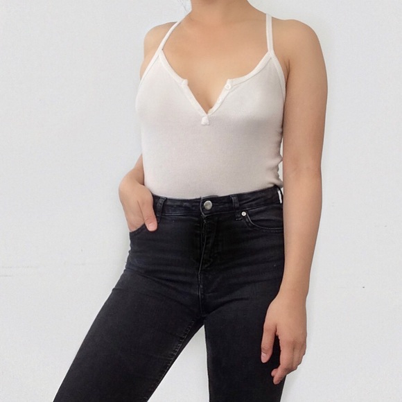 ❌SOLD❌Brandy Melville Henley Tank top - Picture 2 of 2